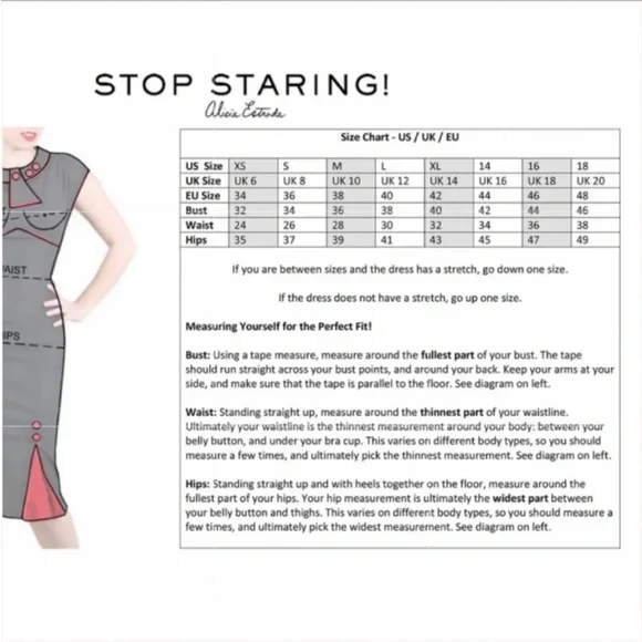 Stop Staring vintage inspired pinup retro Elegant Black Peplum Dress - Picture 3 of 15